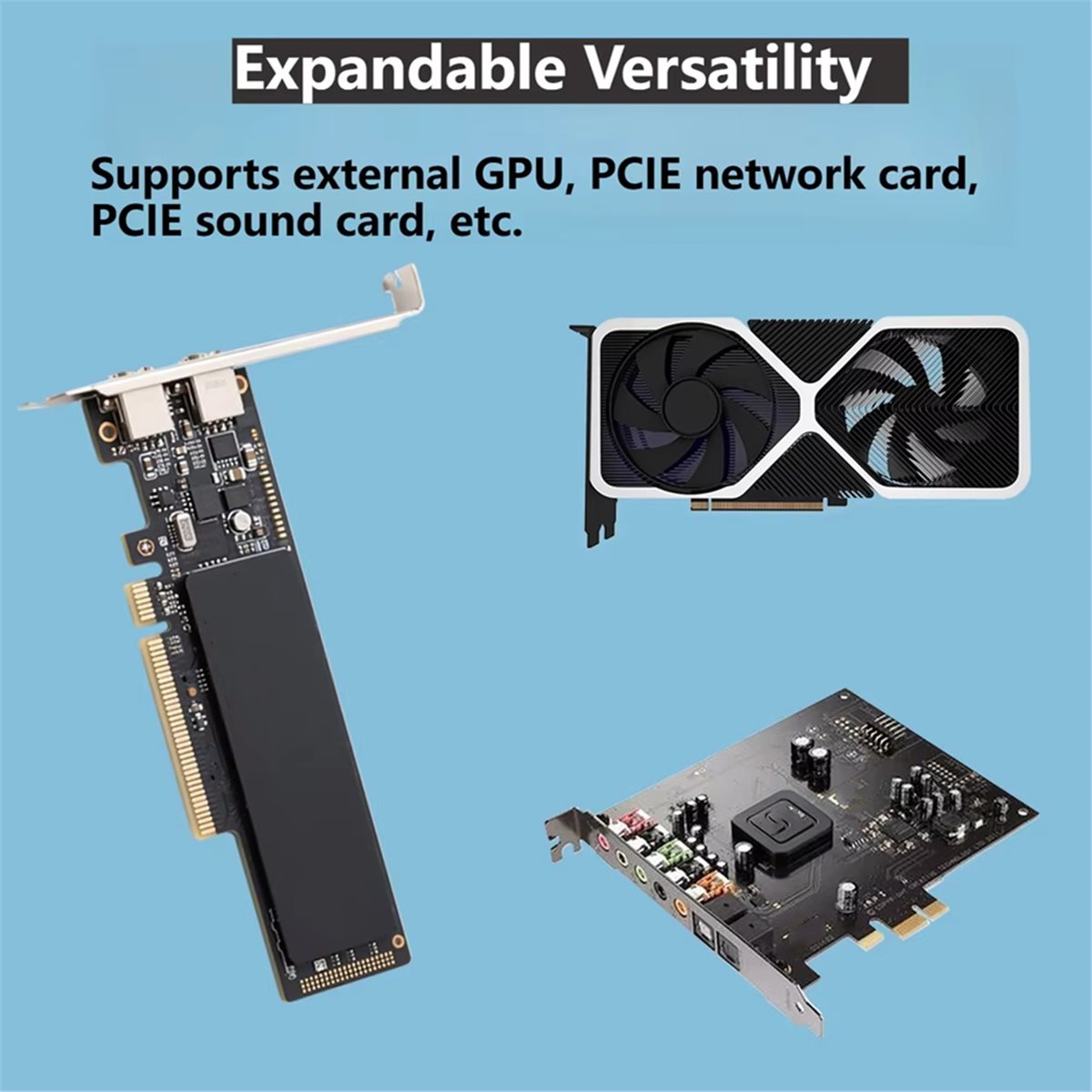 Oculink Egpu Mini Pc - E@MB*RA*aCE^HAPPYa Oculink EGPU グラフィックスカードドック ノートパソコン/ミニPC用 64GB/S
