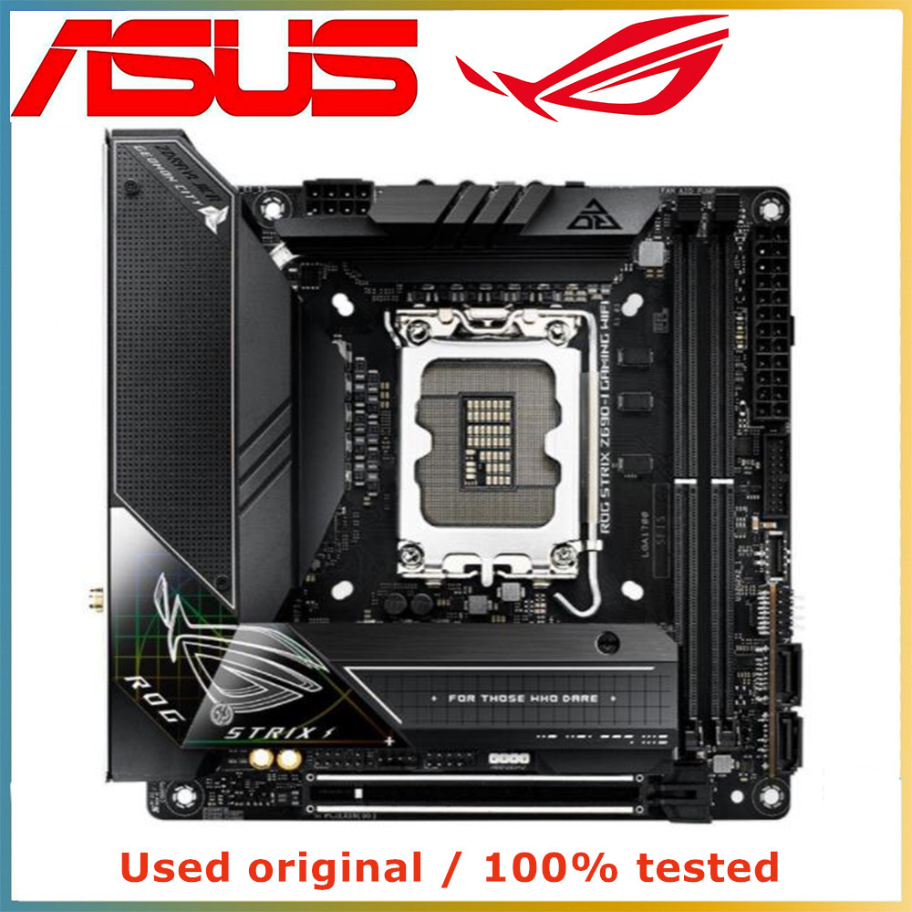 ASUS ROG STRIX Z690-I GAMING W - Lga1700 Itx Motherboard Ddr5 のレビューと価格